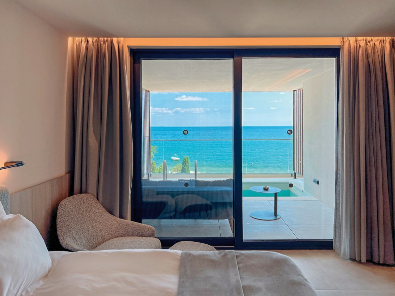 Wohnbeispiel Doppelzimmer Swim Up Meerblick