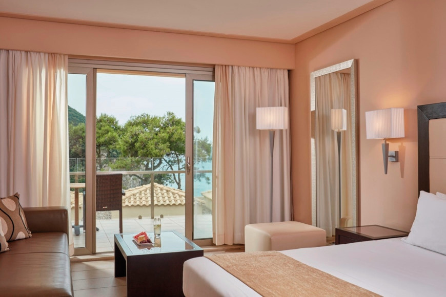 Wohnbeispiel Doppelzimmer seitl. Meerblick