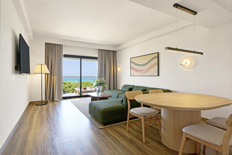 Wohnbeispiel Suite frontaler Meerblick