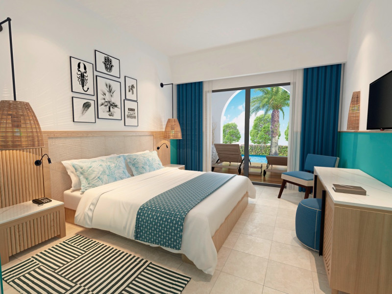 Wohnbeispiel Doppelzimmer Swim-Up