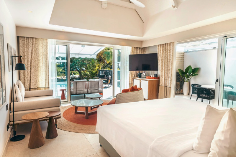 Wohnbeispiel Beachfront Villa with Pool