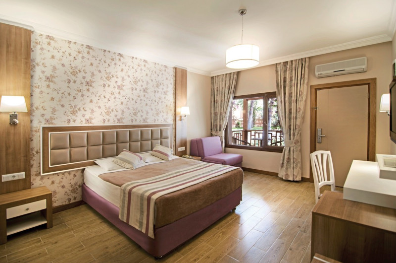 Wohnbeispiel Doppelzimmer Gartenblick