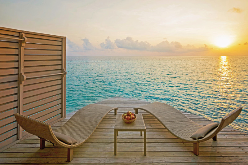 Beispiel Terrasse Sunset Overwater Villa
