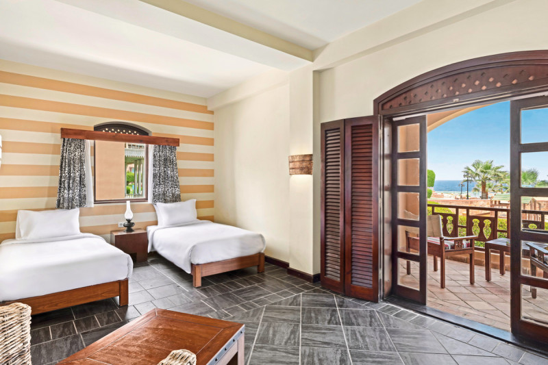 Wohnbeispiel Doppelzimmer Superior seitl. Meerblick