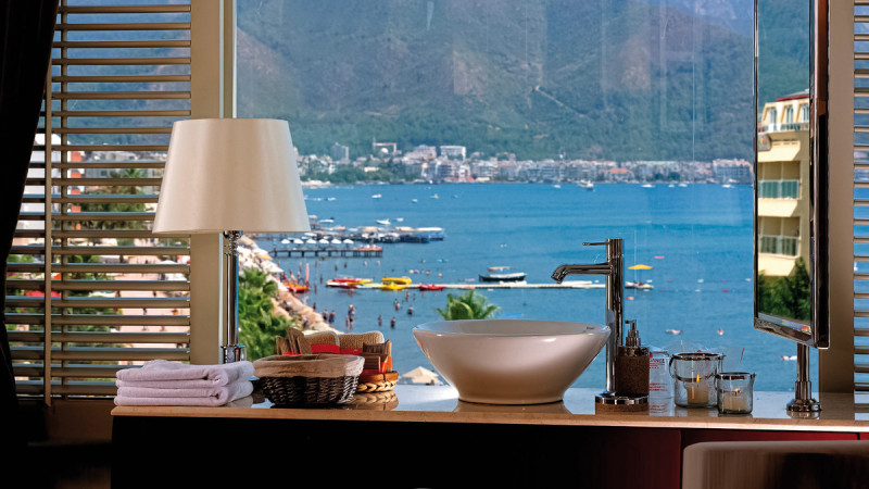 Wohnbeispiel Doppelzimmer seitl. Meerblick