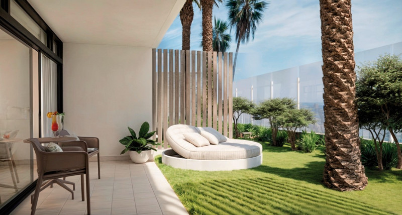 Beispiel Terrasse Doppelzimmer Strandblick