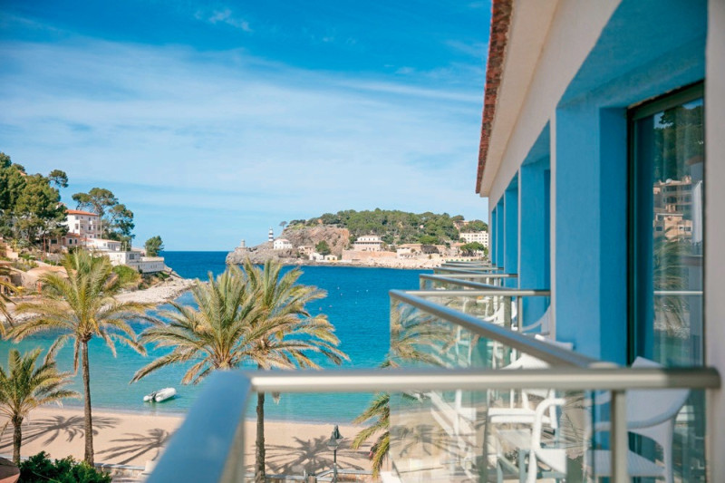 Beispiel Balkon Doppelzimmer Komfort seitl. Meerblick