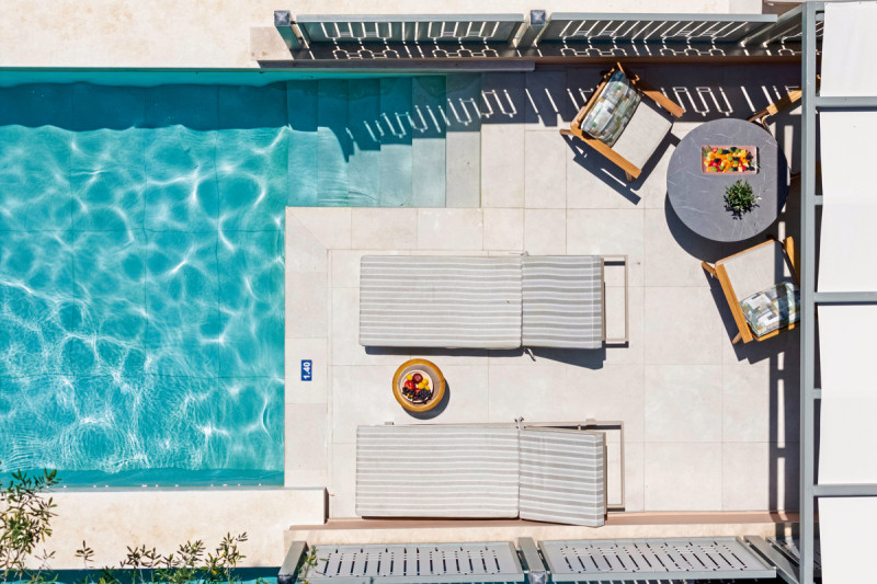 Beispiel Au&szlig;enbereich Juniorsuite Deluxe Privatpool