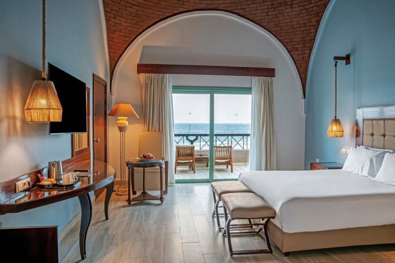 Wohnbeispiel Doppelzimmer Superior Meerblick, 1. Strandreihe