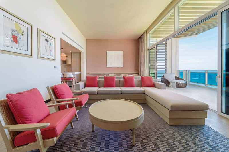 Wohnbeispiel Ocean Suite 2 Balconies Outdoor Tub King