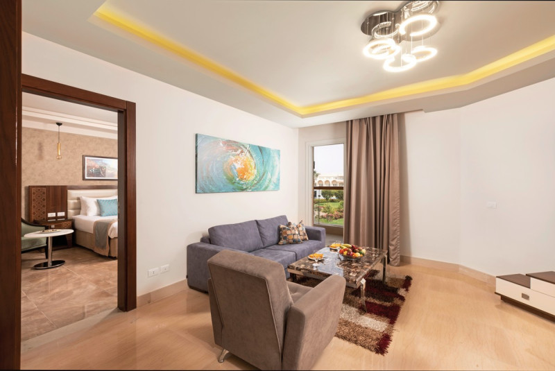 Wohnbeispiel Juniorsuite Poolblick