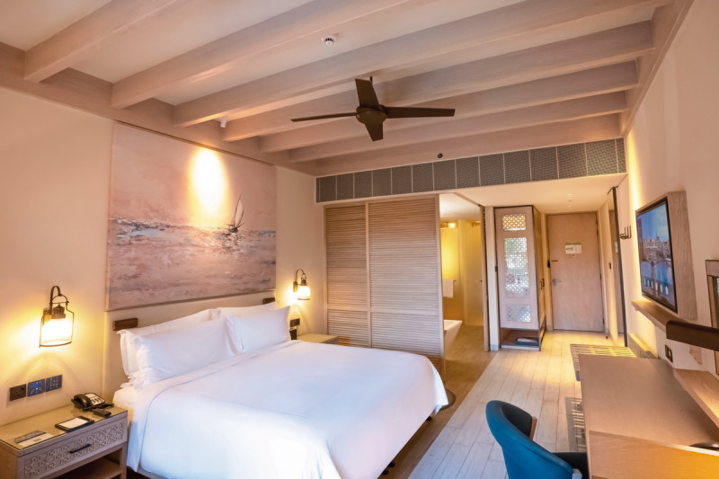 Wohnbeispiel One bedroom Resort View Suite with Lounge Access 