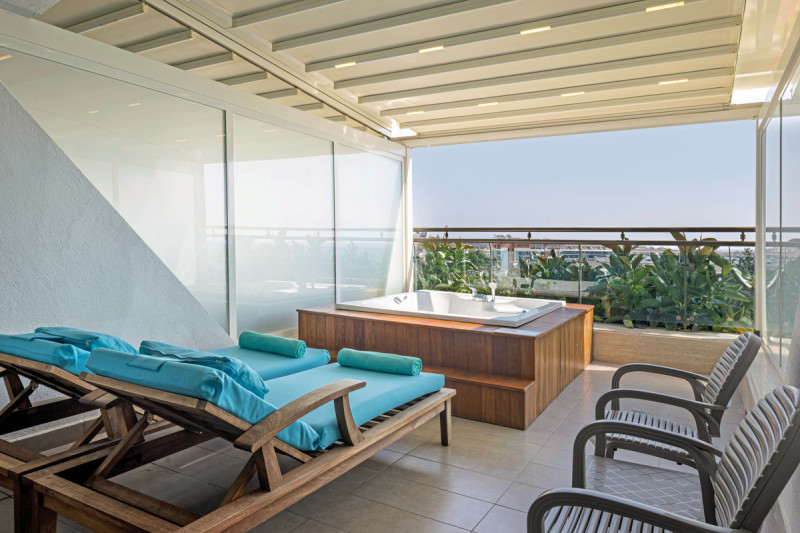 Beispiel Deluxe Terasse Jacuzzi