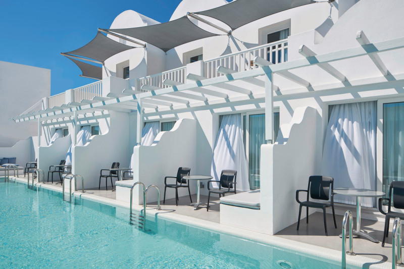 Wohnbeispiel Juniorsuite mit Gemeinschaftspool