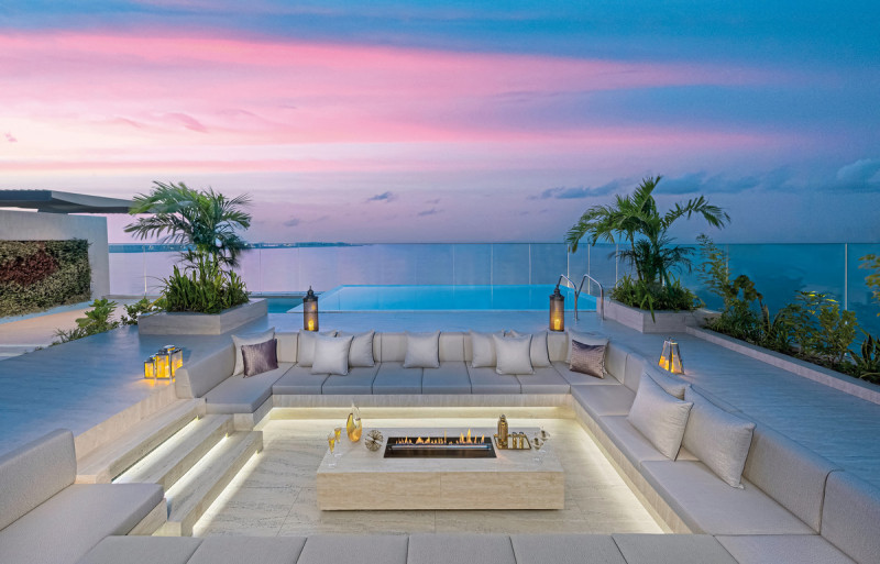 Rooftop Sunset
