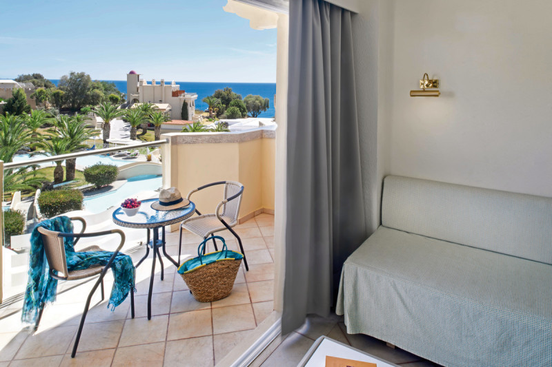 Wohnbeispiel Familienzimmer seitlicher Meerblick