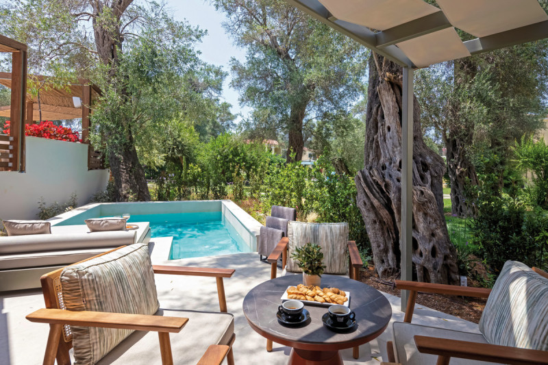 Wohnbeispiel Suite Deluxe Family Privatpool