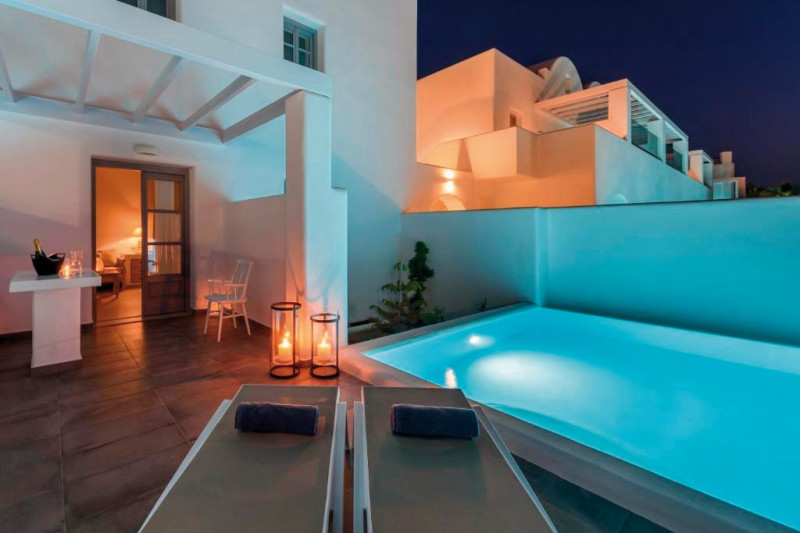 Wohnbeispiel Superior Suite mit Privatpool