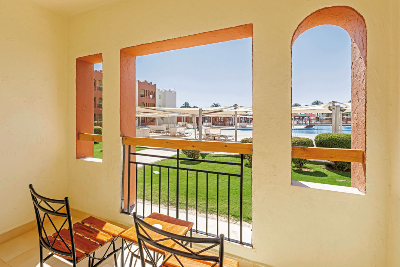 Beispiel Balkon Doppelzimmer Standard Aquapark