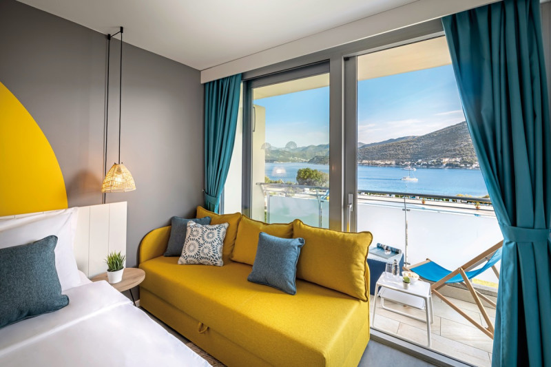 Wohnbeispiel Zimmer Superior f&uuml;r 2 plus 1 Meerseite