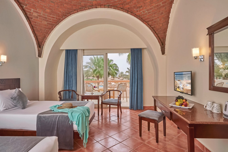 Wohnbeispiel Doppelzimmer Komfort Gartenblick