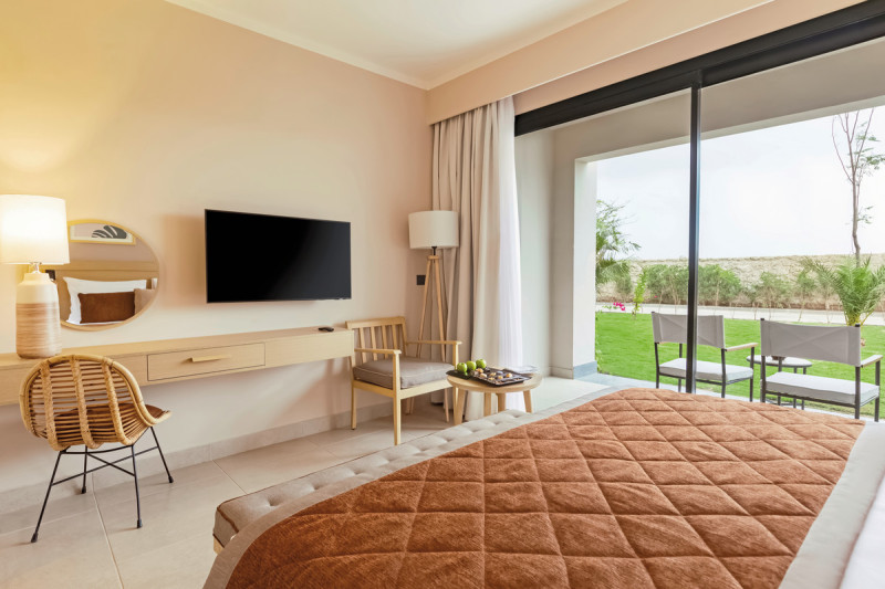 Wohnbeispiel Doppelzimmer Deluxe Gartenblick