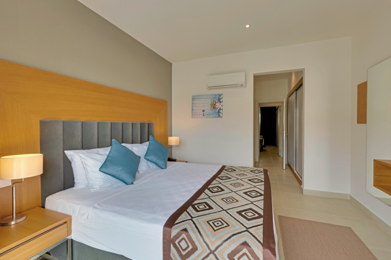 Wohnbeispiel Familienzimmer seitl. Meerblick