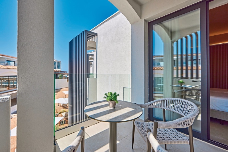 Wohnbeispiel Doppelzimmer Gartenblick