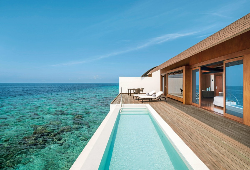 Wohnbeispiel Overwater Villa Pool