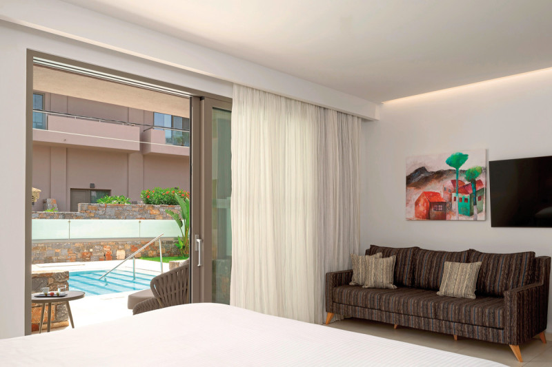 Wohnbeispiel Suite Deluxe Swim-up