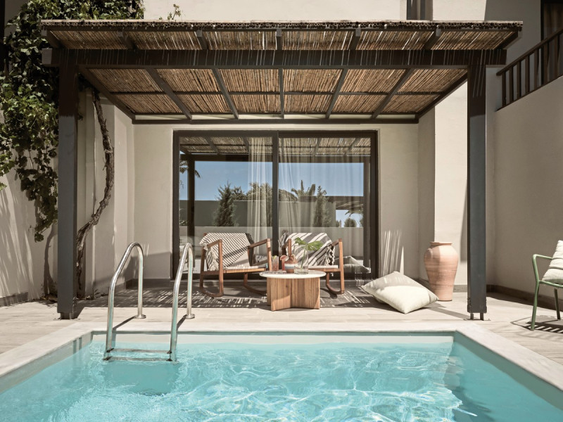 Wohnbeispiel Juniorsuite King Evergreen Privat Pool