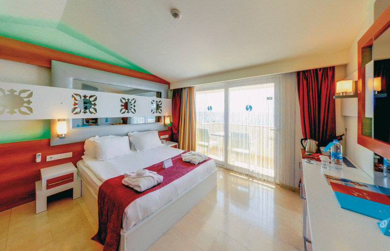 Wohnbeispiel Doppelzimmer Deluxe Meerblick