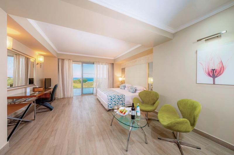 Wohnbeispiel Doppelzimmer Deluxe seitl. Meerblick