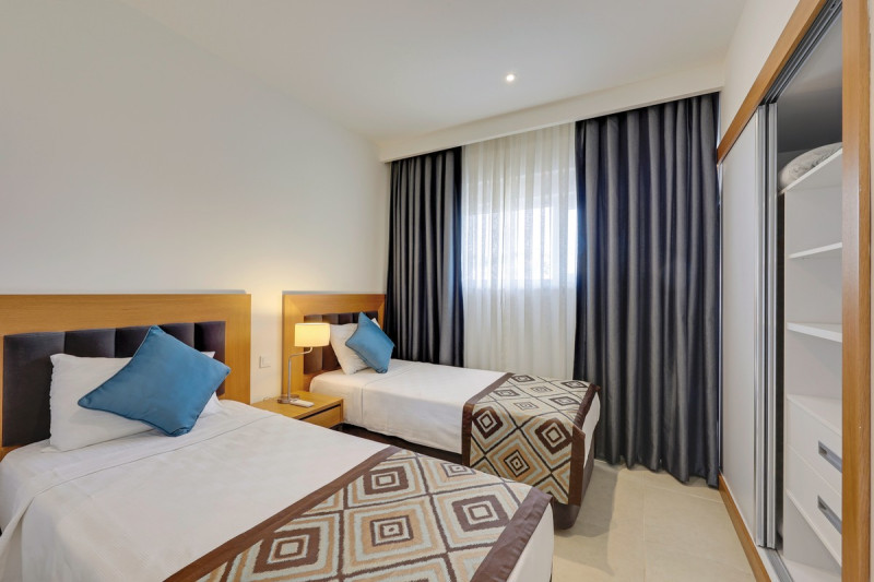 Wohnbeispiel Familienzimmer seitl. Meerblick