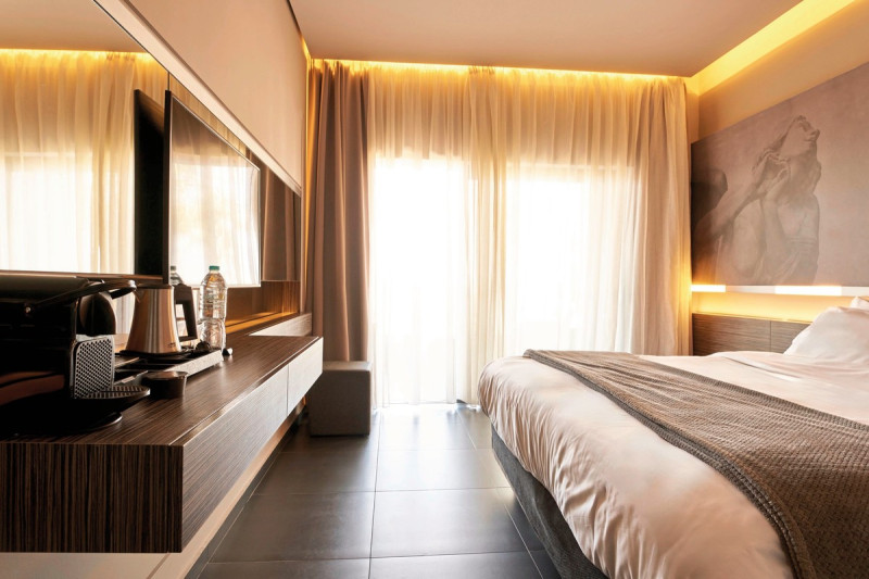 Wohnbeispiel Doppelzimmer Deluxe Gartenblick