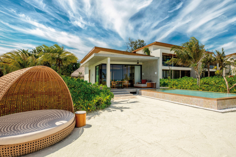 Beach Villa with Pool
