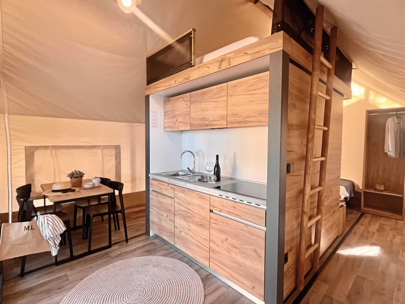 Wohnbeispiel Glamping-Zelt 