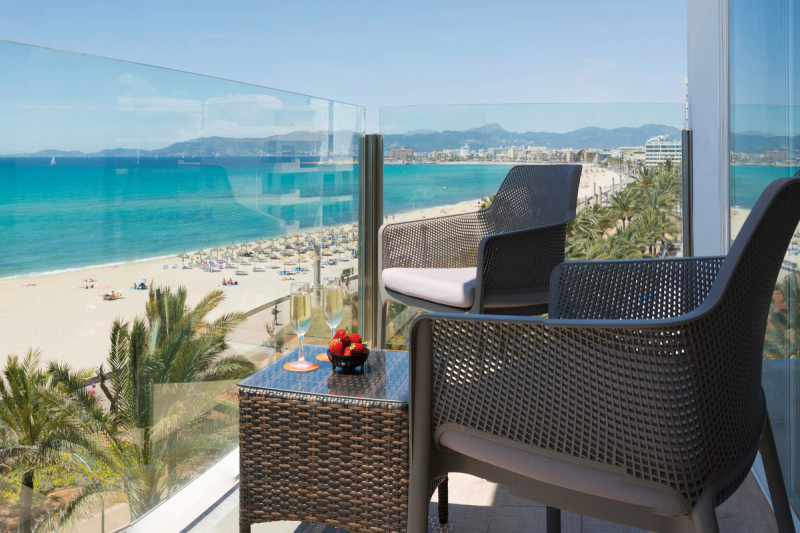 Wohnbeispiel Doppelzimmer seitl. oder direkter Meerblick