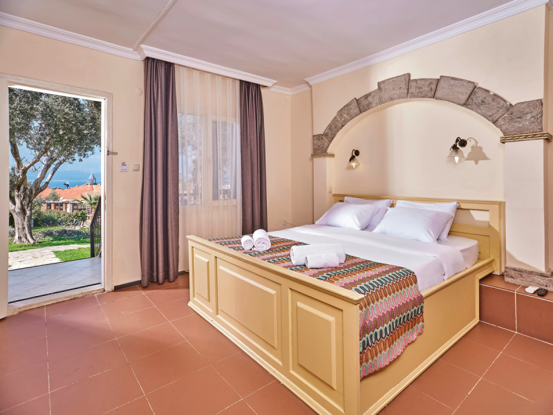 Wohnbeispiel Doppelzimmer Gartenblick