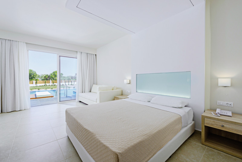 Wohnbeispiel Doppelzimmer Deluxe Gemeinschaftspool