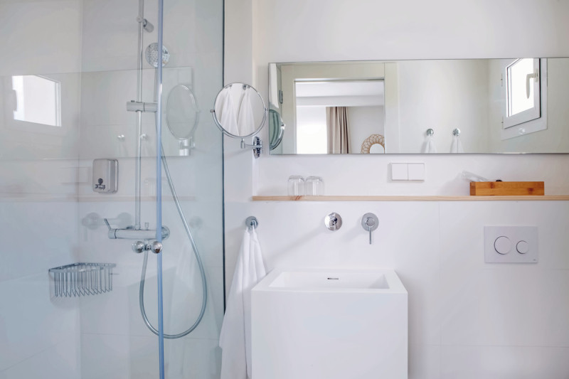 Beispiel Bad Doppelzimmer (ohne Balkon)