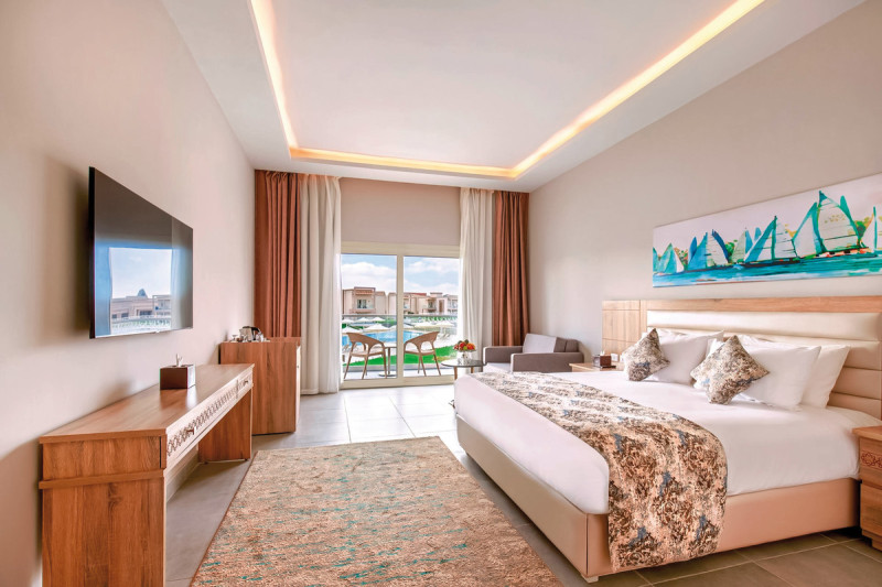 Wohnbeispiel Doppelzimmer Standard Poolblick