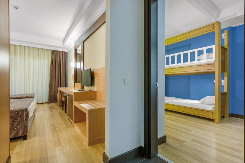 Wohnbeispiel Familienzimmer mit Etagenbett