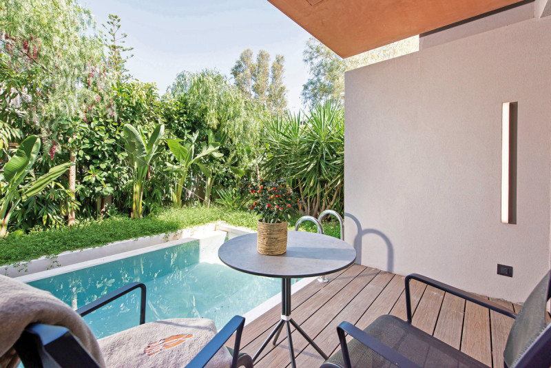 Wohnbeispiel Doppelzimmer Privatpool