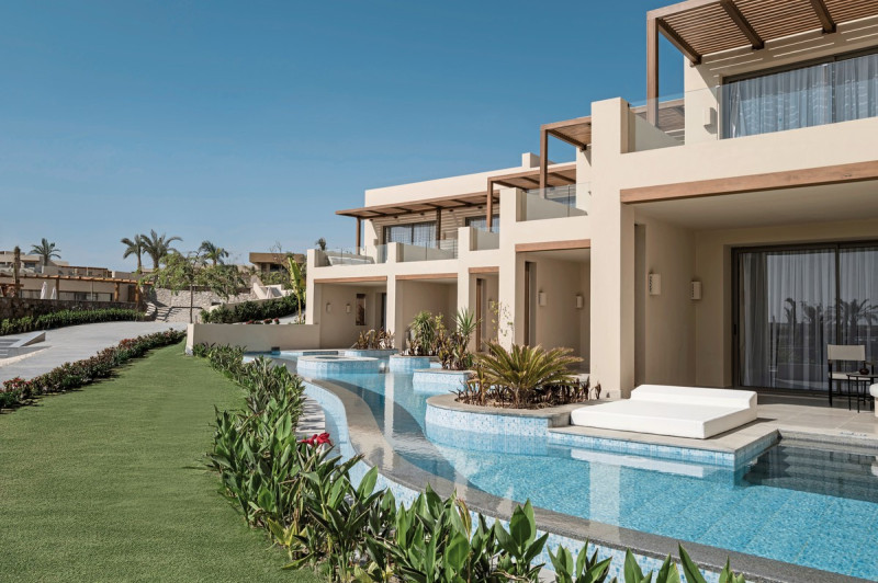 Wohnbeispiel Doppelzimmer Superior Swim Up