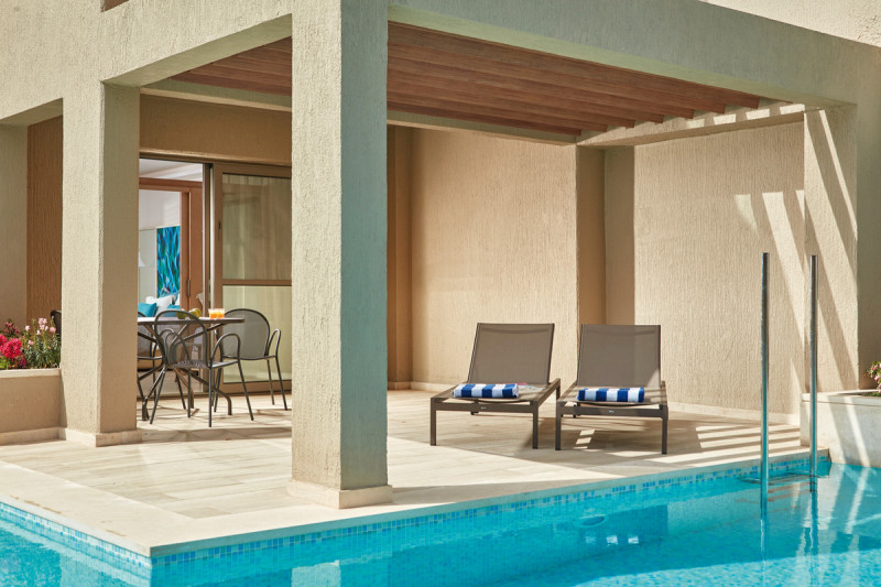 Wohnbeispiel Familienzimmer Premium Swim-Up