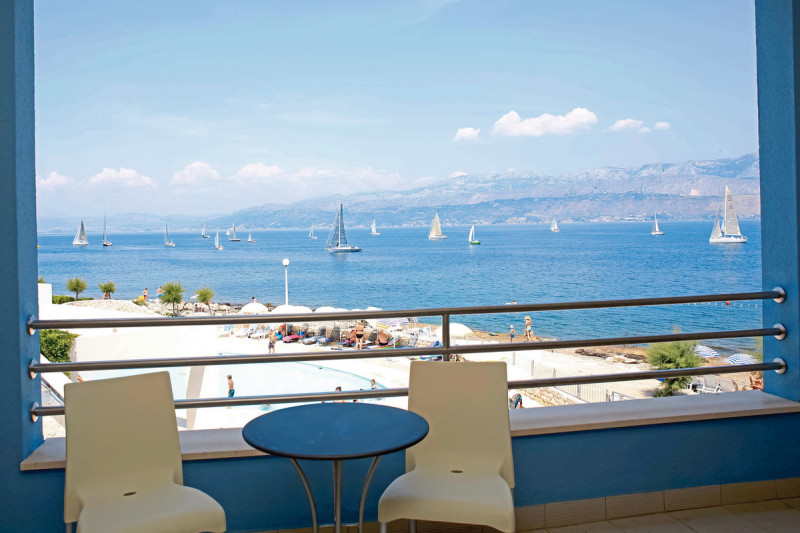 Beispiel Balkon Familienzimmer Meerblick