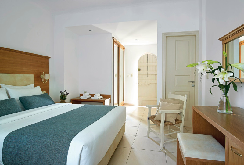 Wohnbeispiel Doppelzimmer Gartenblick