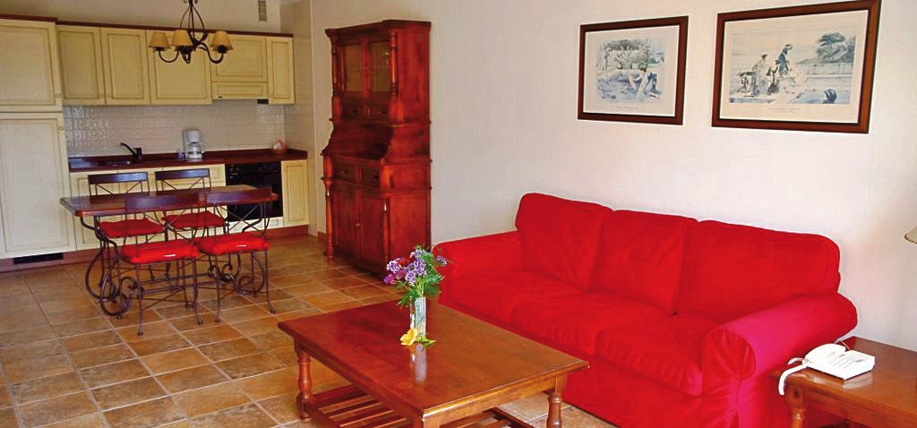 Wohnbeispiel Appartement 1 Schlafzimmer Meerblick