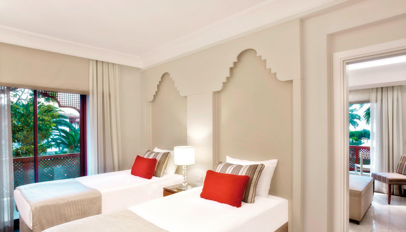 Wohnbeispiel Familienzimmer Superior Gartenblick